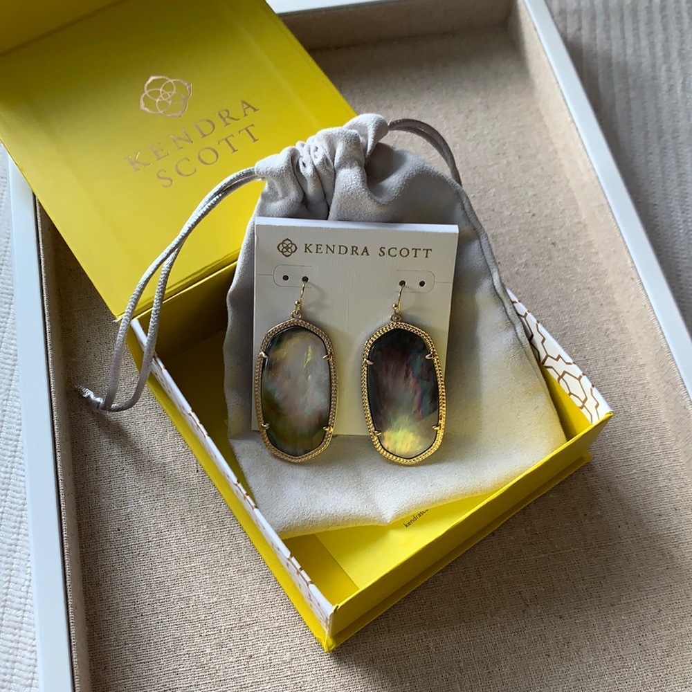 Danielle Abalone Earrings